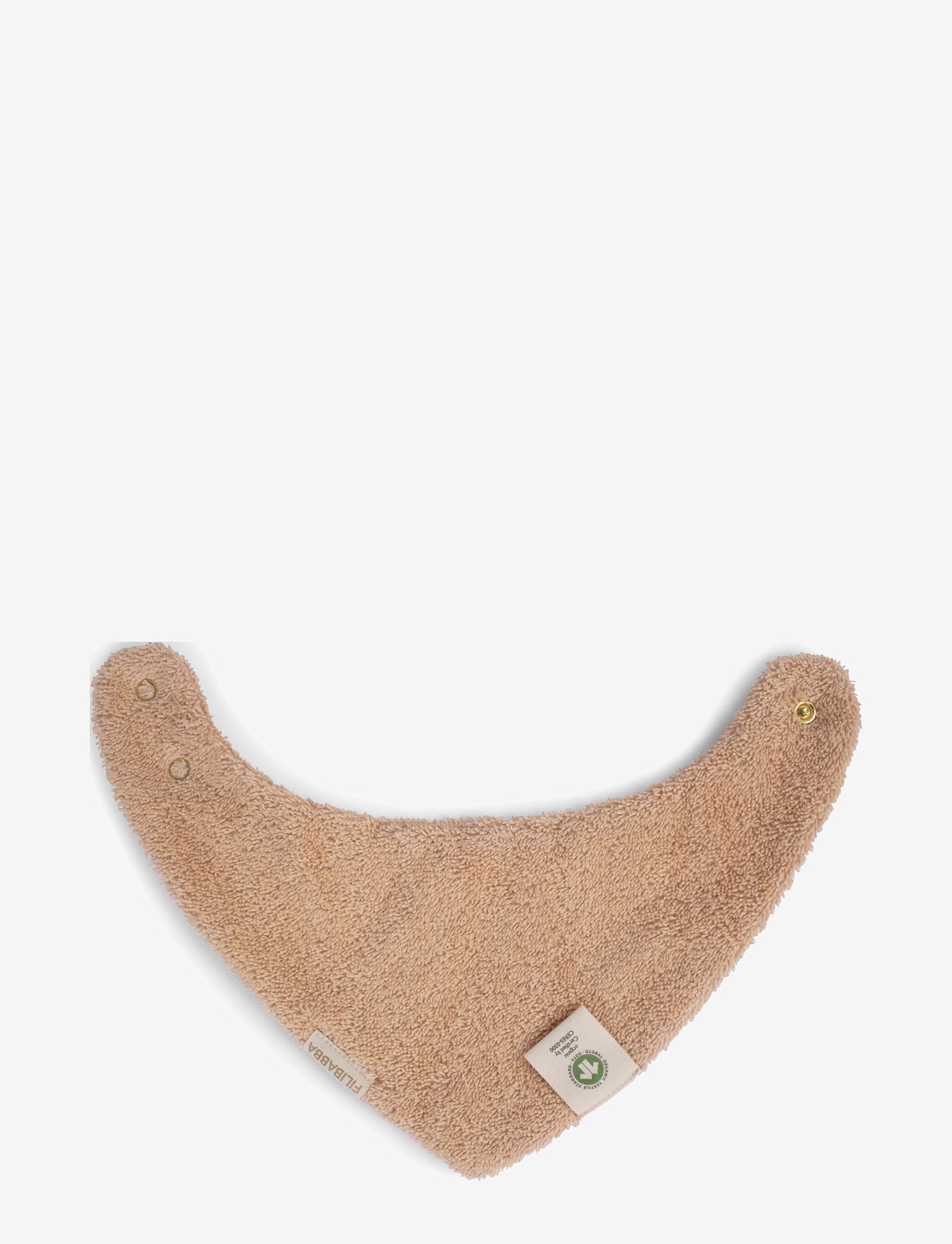 Filibabba - Bandana bib 2 pack GOTS - Little Wonders + Warm Grey - hagesmækker - beige - 2