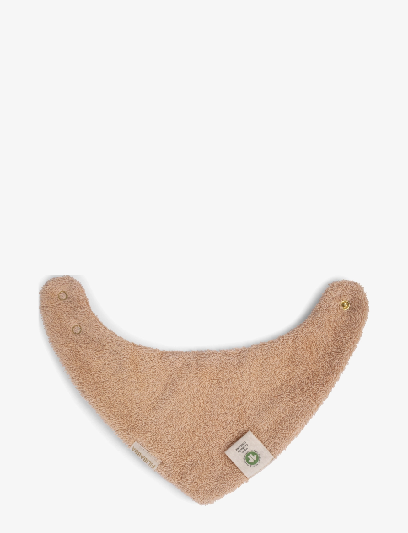 Filibabba - Bandana bib 2 pack GOTS - Little Wonders + Warm Grey - hagesmækker - beige - 2