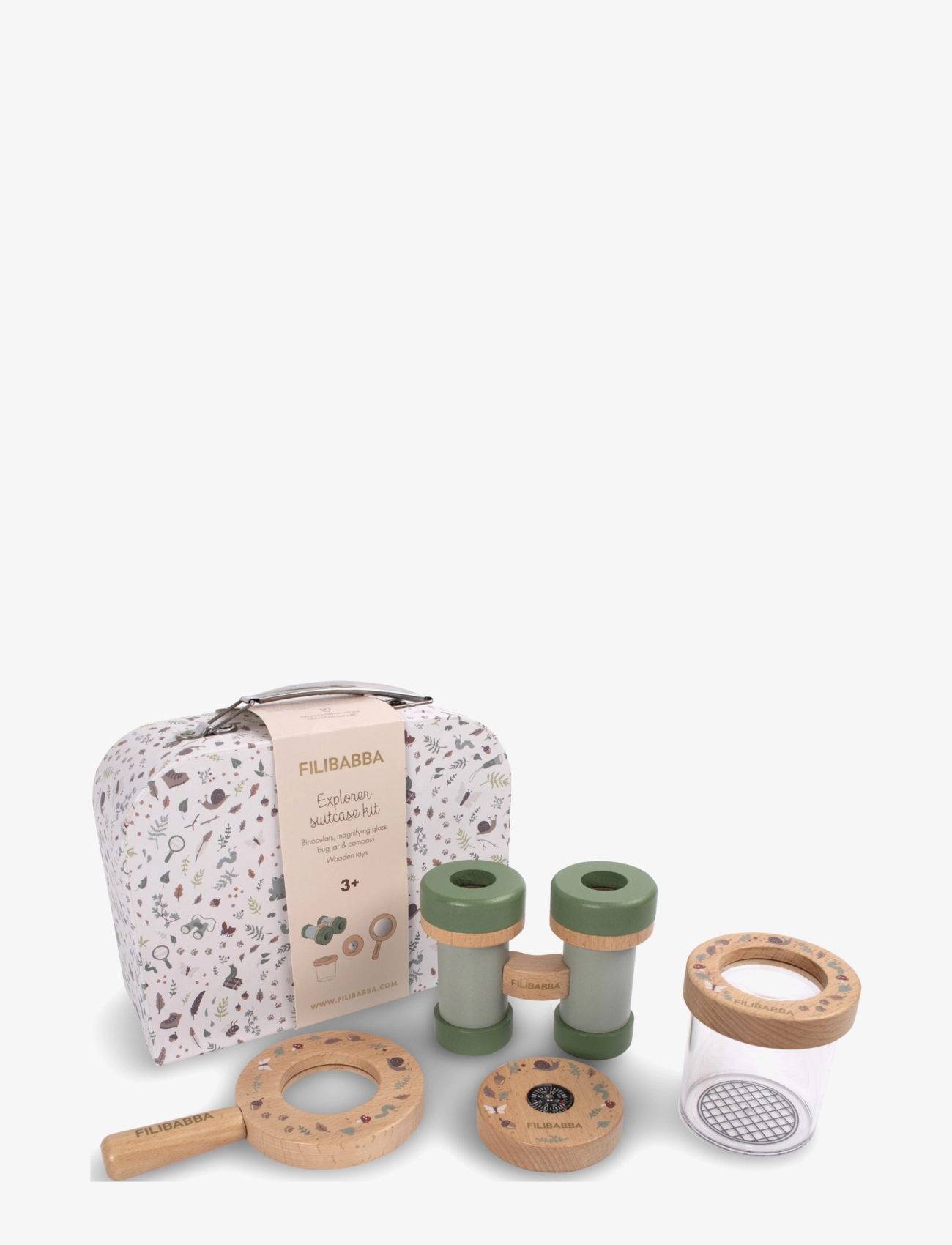 Filibabba Legekuffert med kikkert - Little Wonders - FILIBABBA - MULTICOLOURE / multi