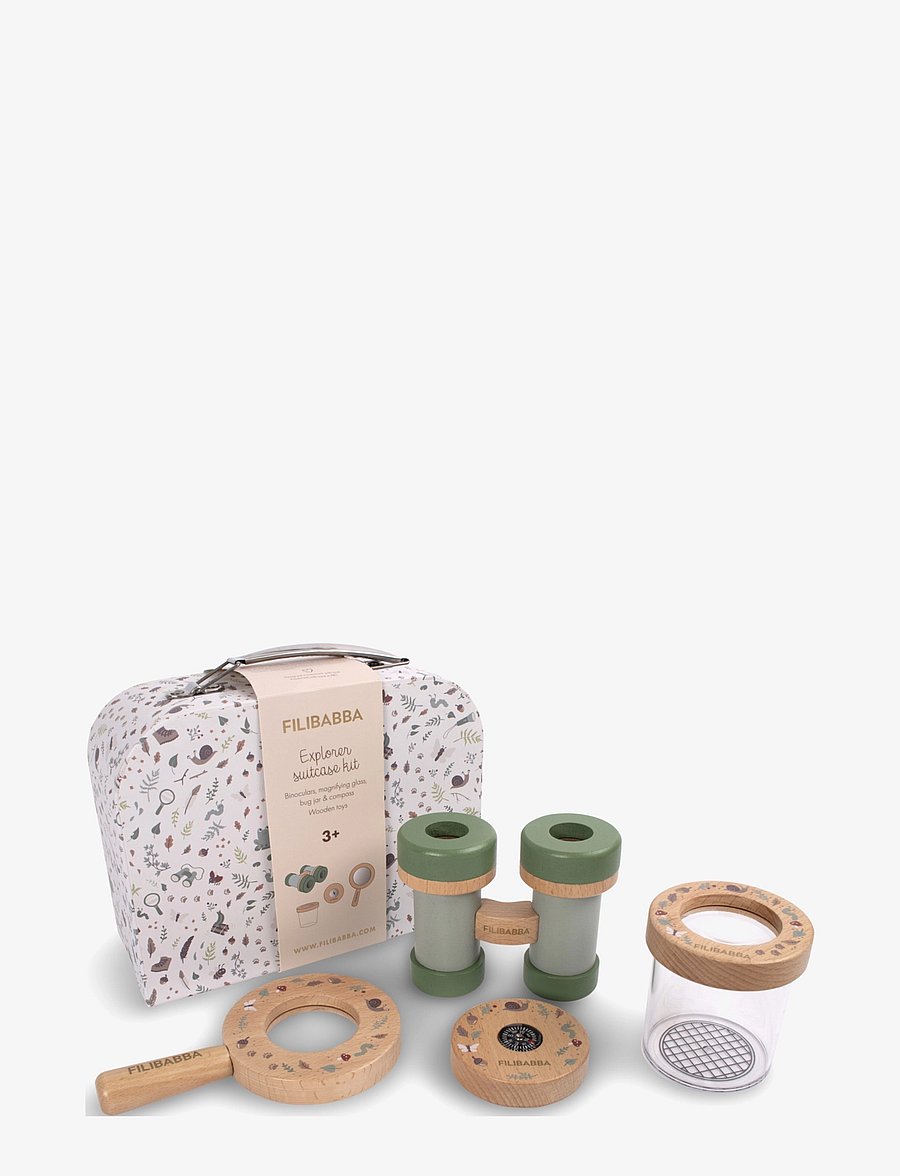 Filibabba - Legekuffert med kikkert - Little Wonders - experimente und wissenschaft - multicoloure - 1