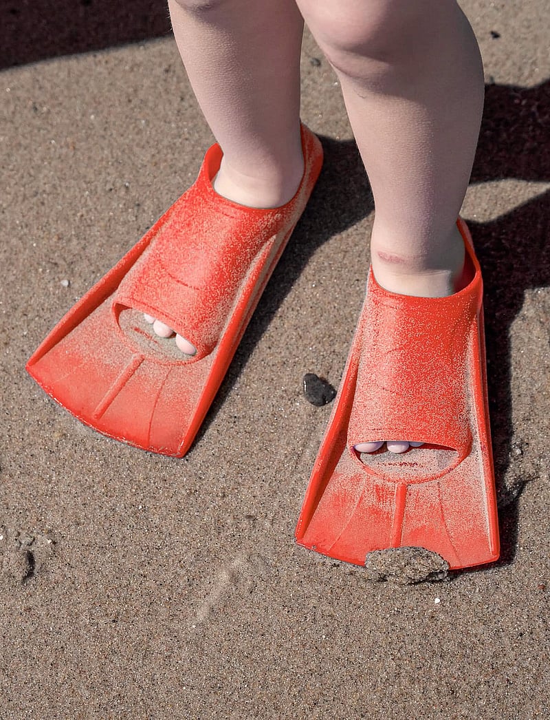 Filibabba - Svømmefødder str. 24-26 - Warm Red - uintitarvikkeet - red - 0