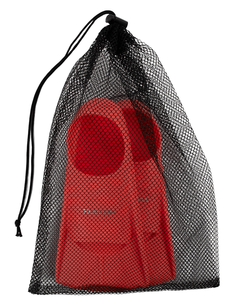 Filibabba - Svømmefødder str. 24-26 - Warm Red - sund aukahlutir - red - 3