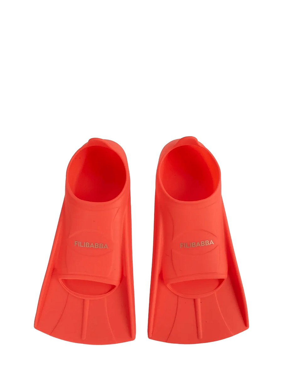 Filibabba - Svømmefødder str. 27-29 - Warm Red - peldēšanas piederumi - red - 1