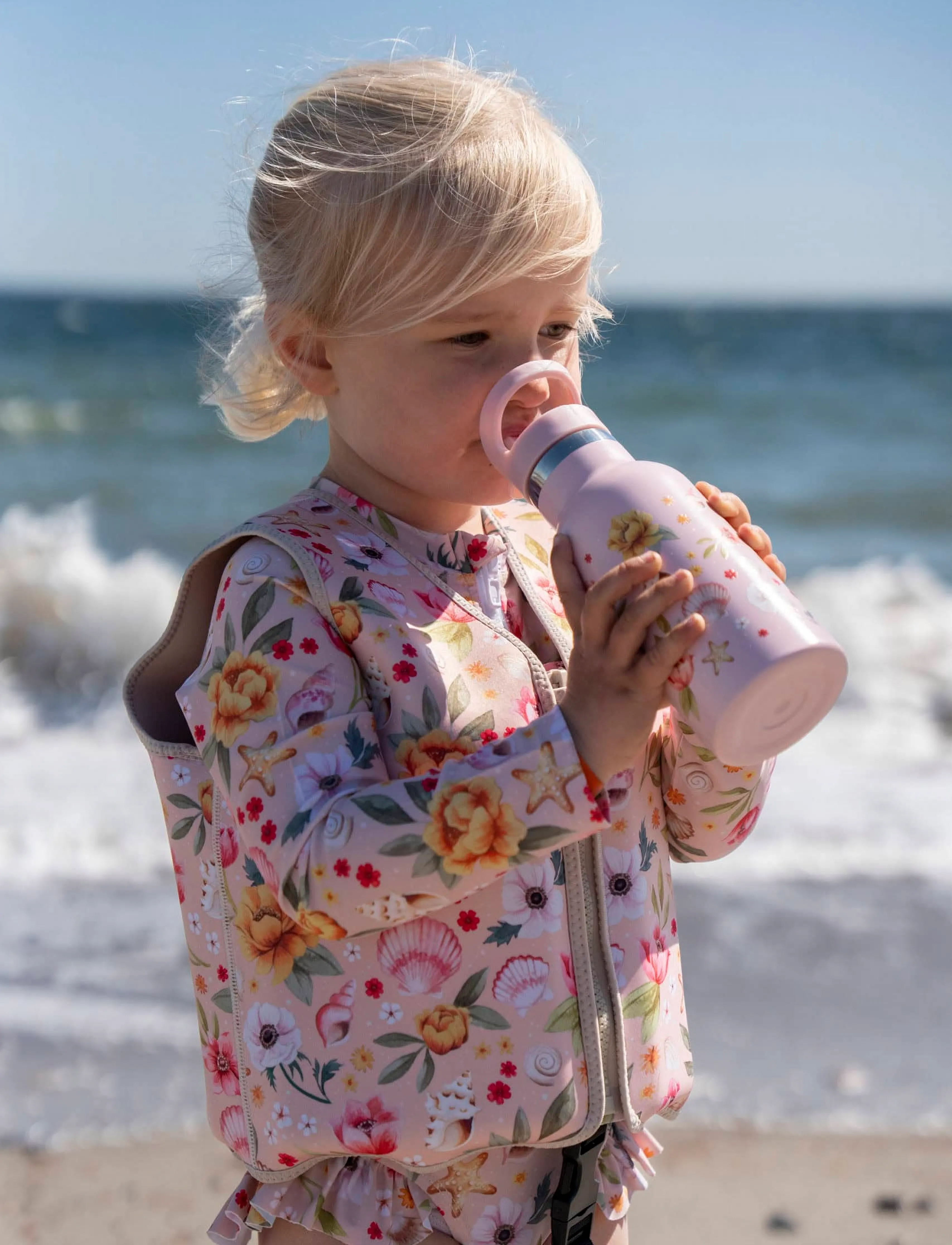 Filibabba - Svømmevest 1-2 år - Ocean Blossom - uintitarvikkeet - pink - 5