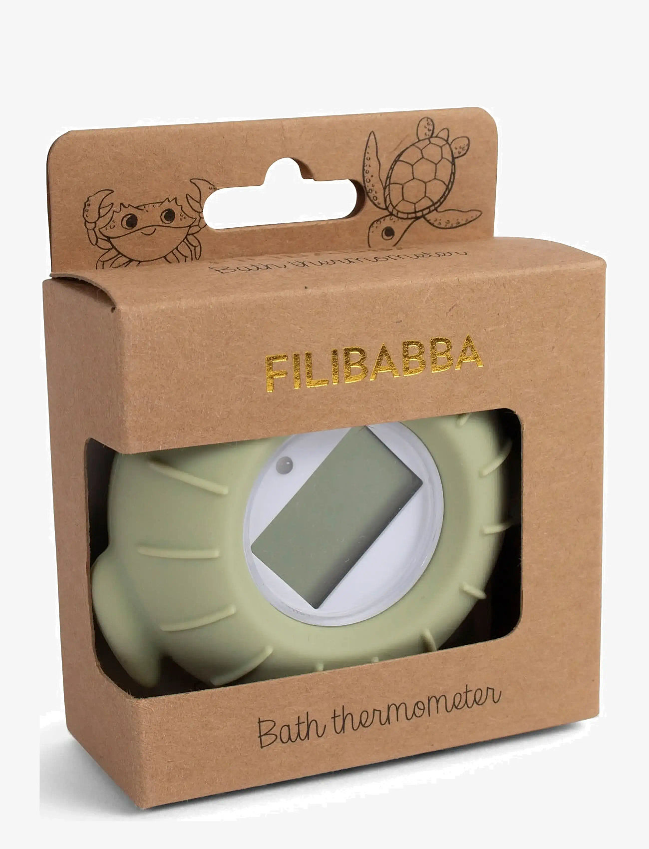 Filibabba - Bath thermometer - Turtle - vonios ir aksesuarai - green - 2