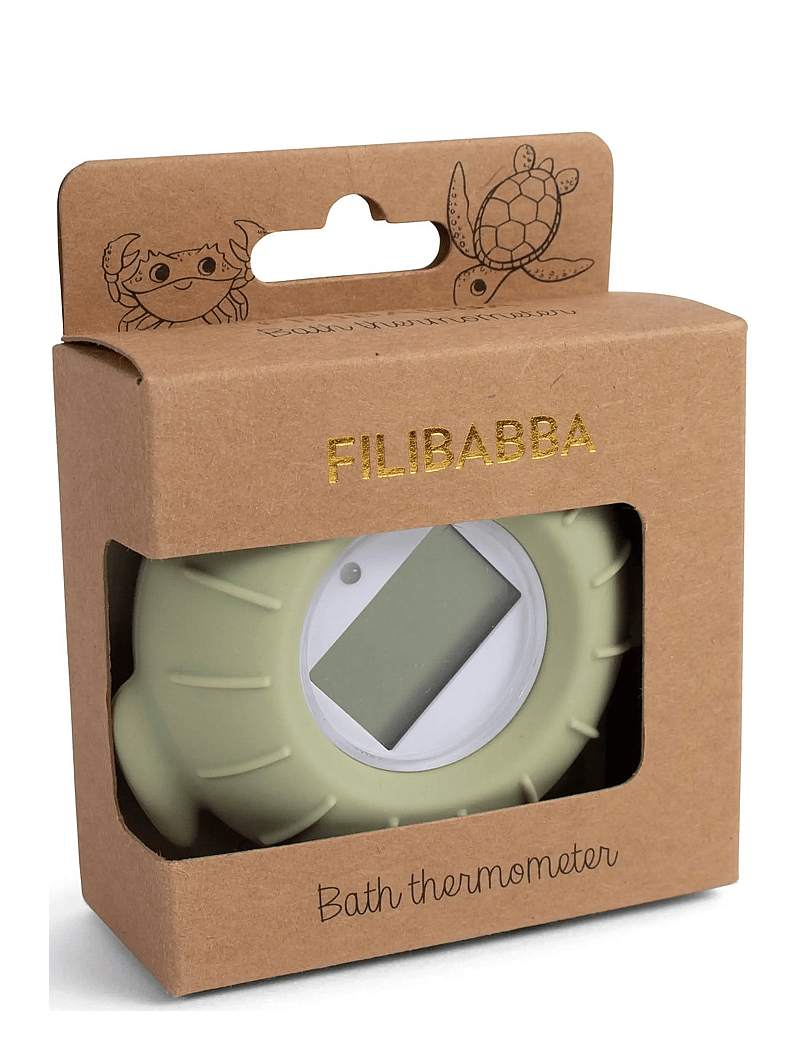 Filibabba - Bath thermometer - Turtle - badewannen & zubehör - green - 2