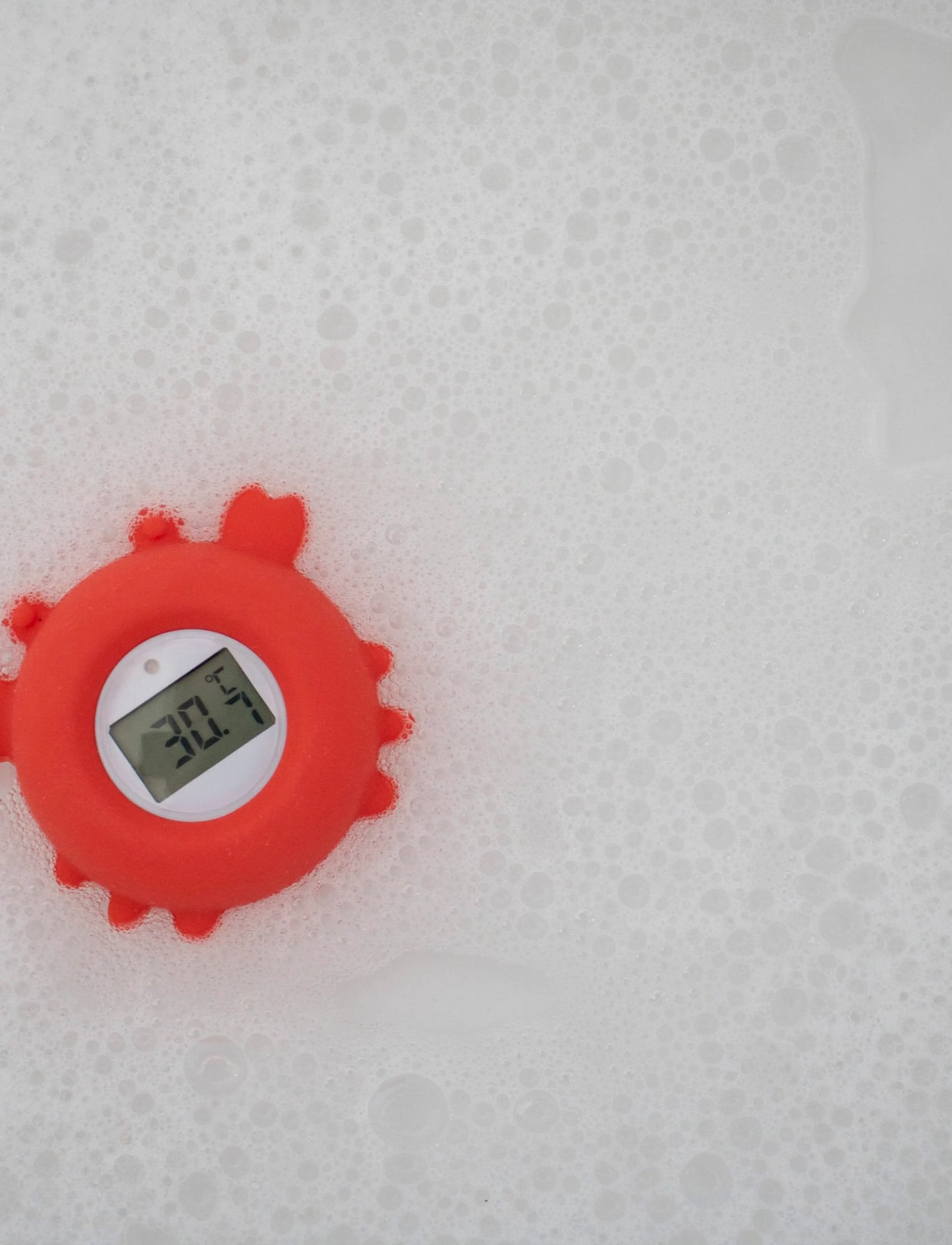 Filibabba Bath Thermometer Crab, One Size, Bathroom, Rot - Time, Kinder