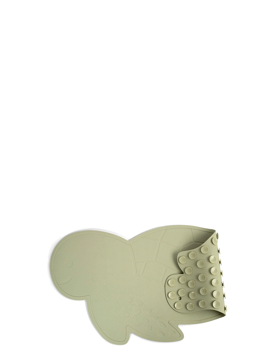 Filibabba - Silicone bath mat - Turtle - badewannen & zubehör - green - 2