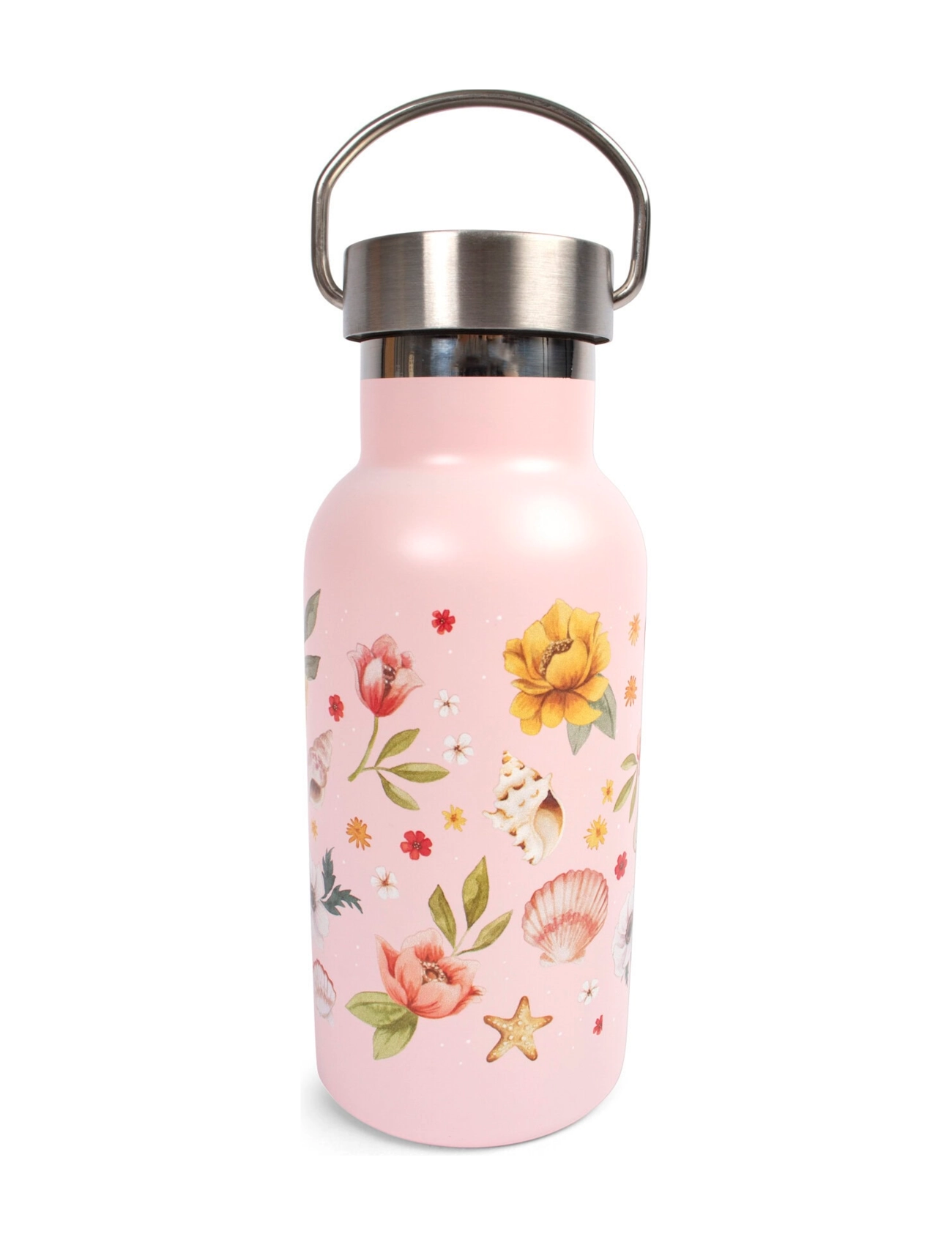 Filibabba - Stainless steel water bottle - Ocean Blossom - rose - 2