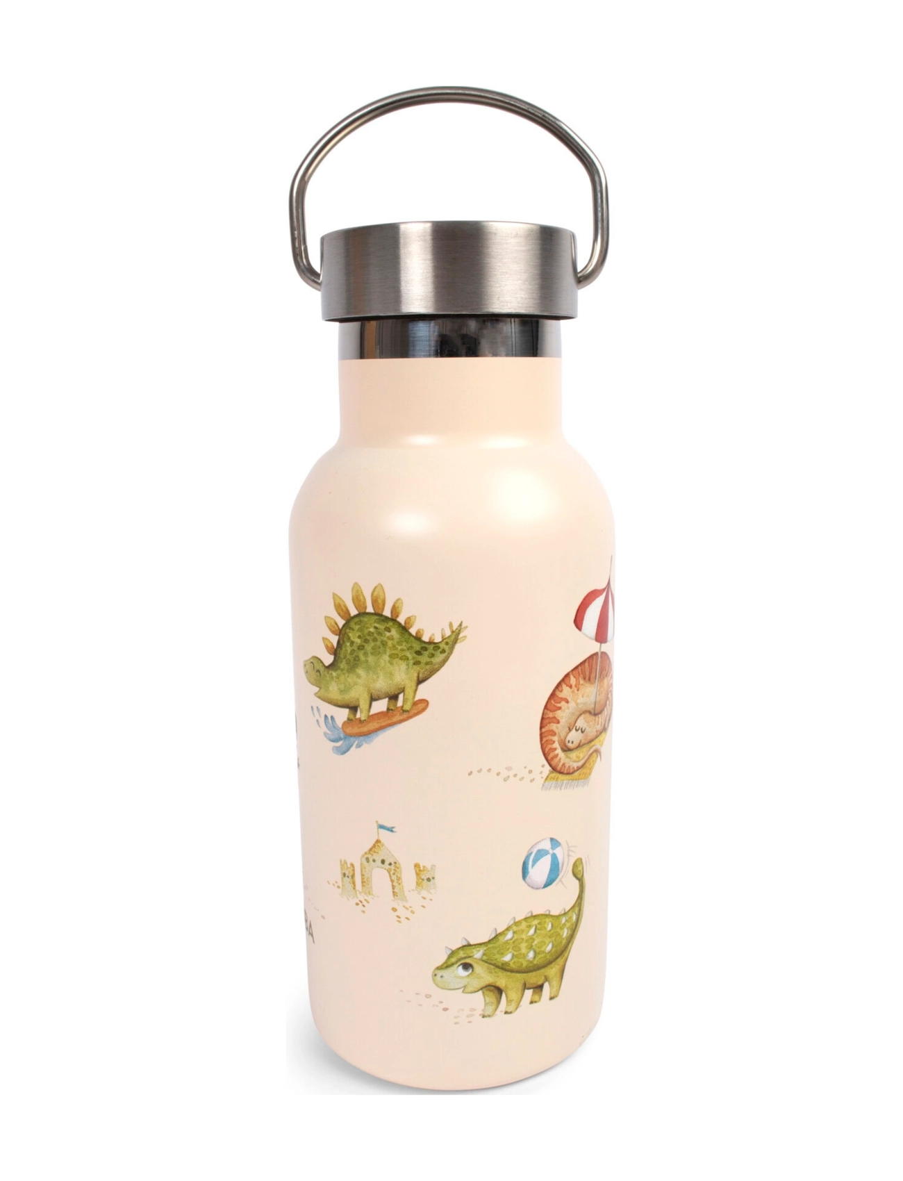 Filibabba - Stainless steel water bottle - Dino Beach - beige - 2