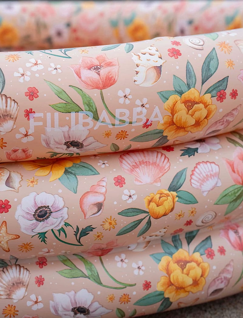 Filibabba - Badebassin 150 cm Alfie - Ocean Blossom - lastebasseinid - pink - 0