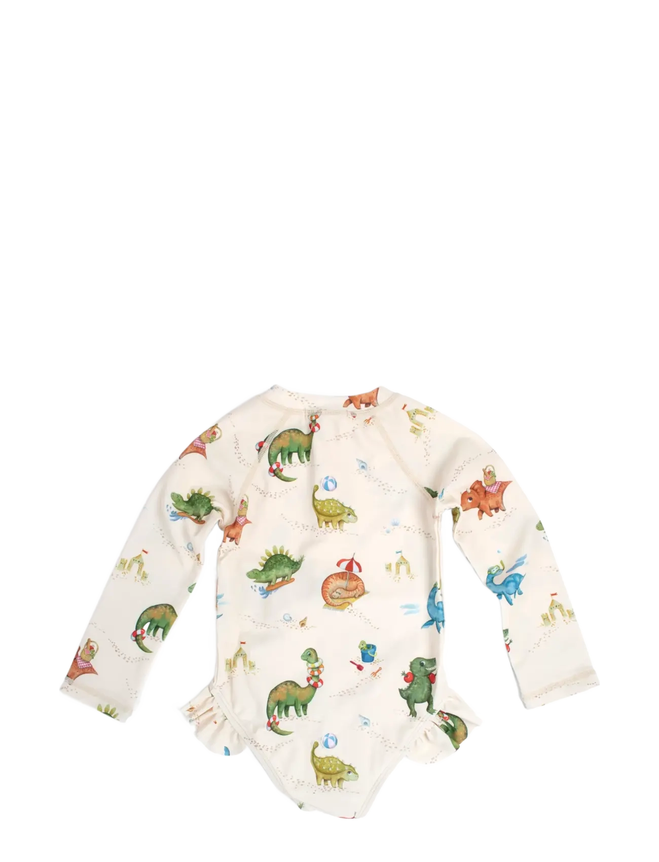 Filibabba - Vilje – UV-dragt 1-2 år – Dino Beach - iepirkties pēc vecuma - beige - 2