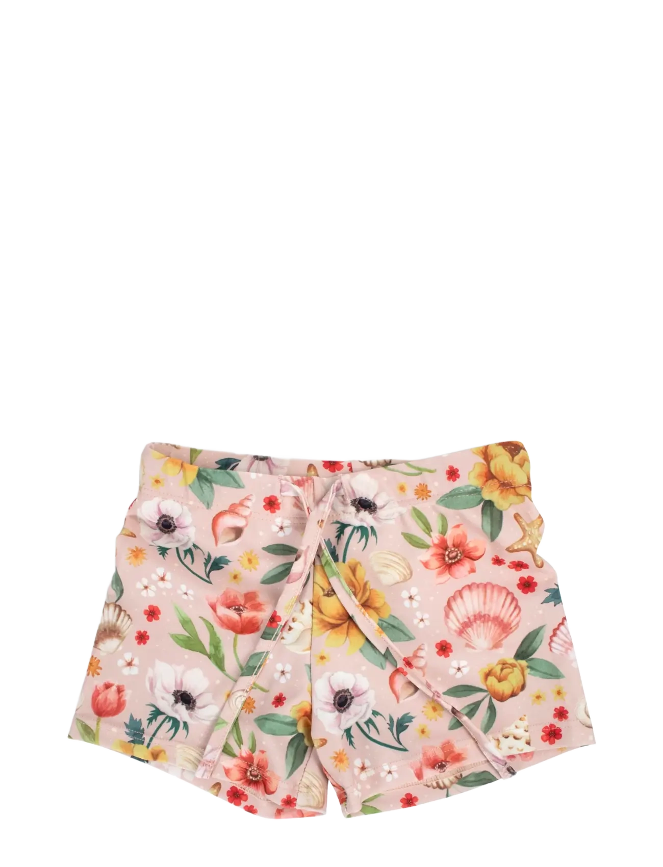 Filibabba Orla – Badeshorts 1-2 år – Ocean Blossom - Badetøj - PINK / pink/rose