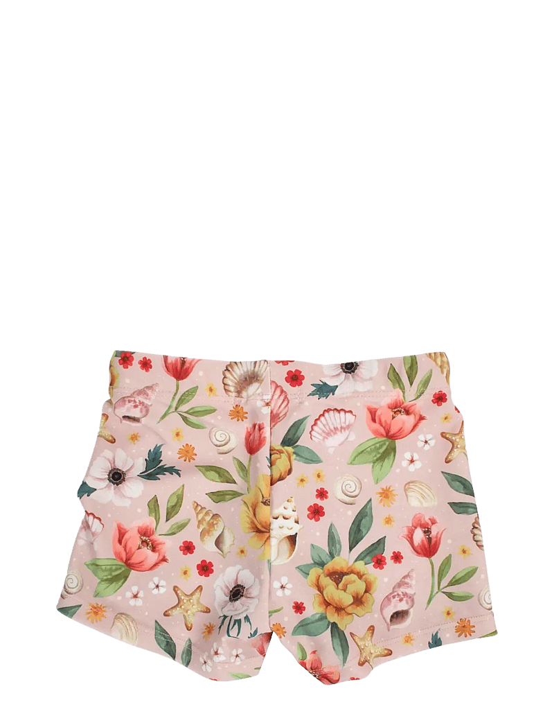Filibabba - Orla – Badeshorts 1-2 år – Ocean Blossom - badehosen - pink - 2