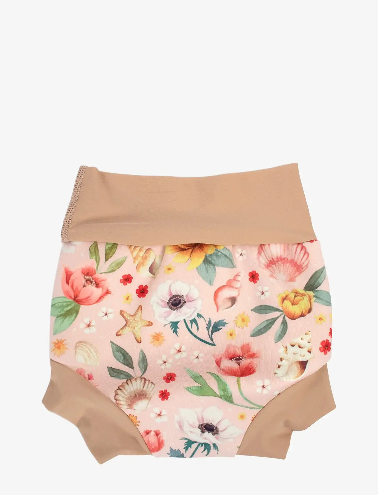 Filibabba - Lucca – Blebadebukser 1-2 år – Ocean Blossom - swim diapers - pink - 2