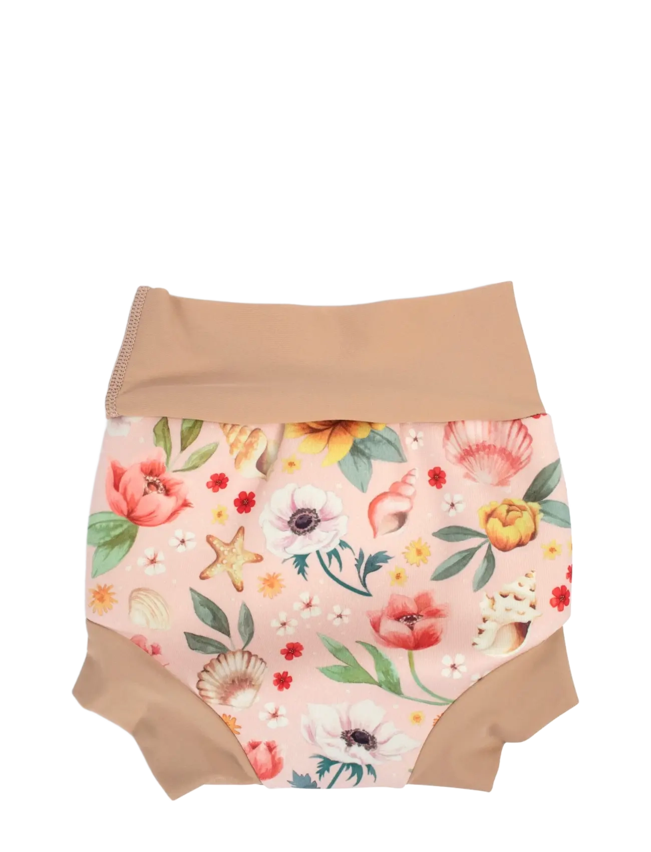 Filibabba - Lucca – Blebadebukser 1-2 år – Ocean Blossom - plaukiojimo sauskelnės - pink - 2