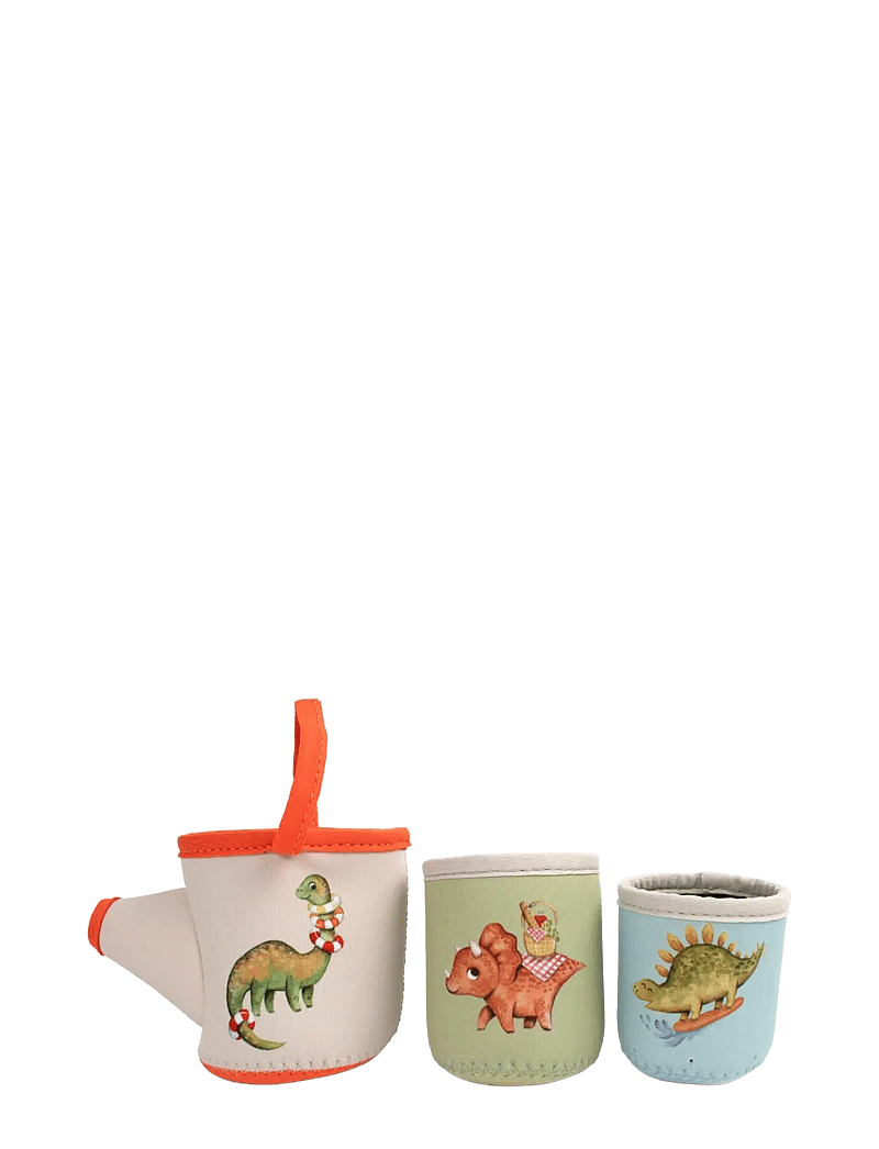 Filibabba - Neopren badelegetøj - Dinokopper - vanniaeg - multi coloured - 1