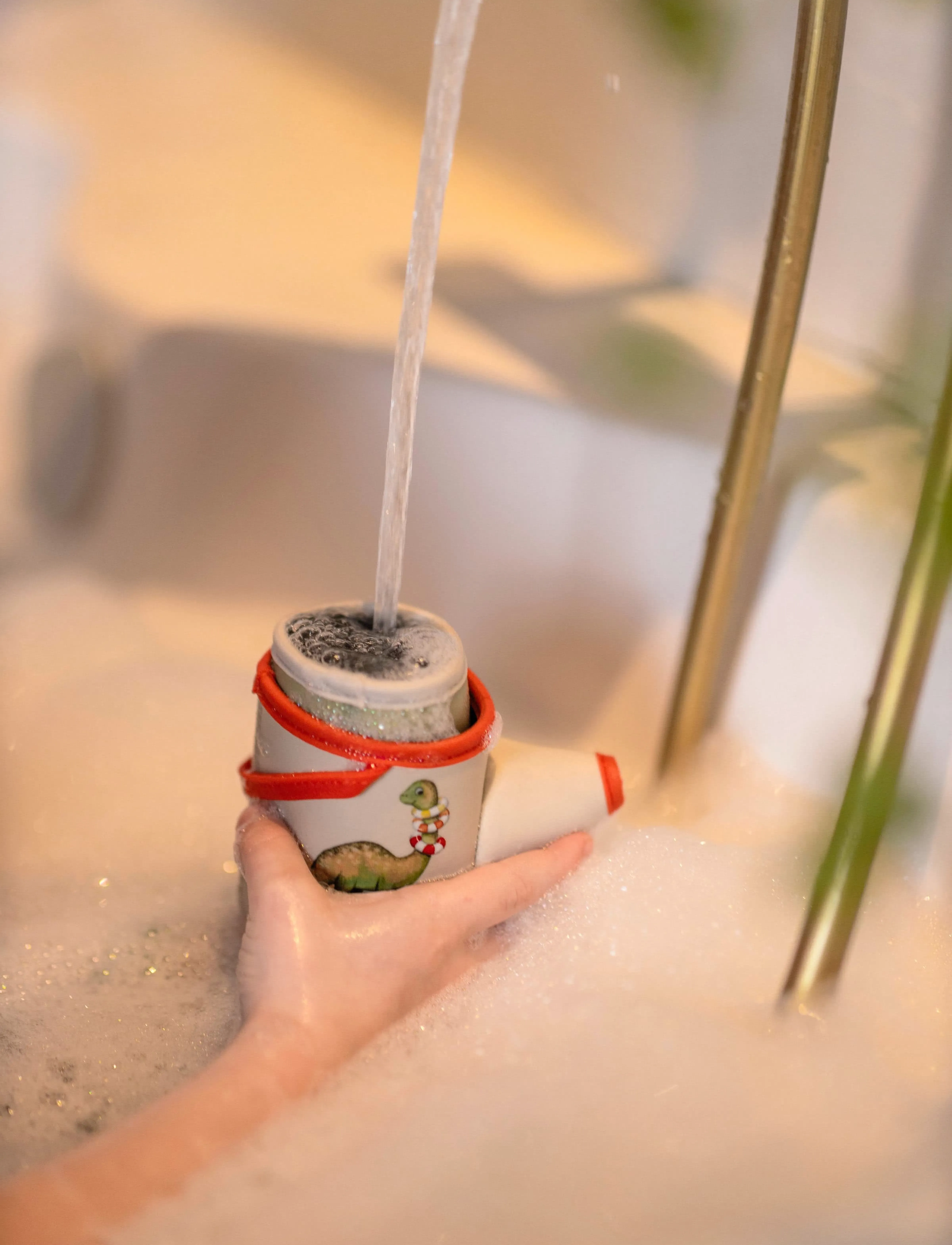 Filibabba Neopren Badelegetøj - Dinokopper, One Size, Multi/patterned, Bath & Water Legetøj > Bath Legetøj, Børn