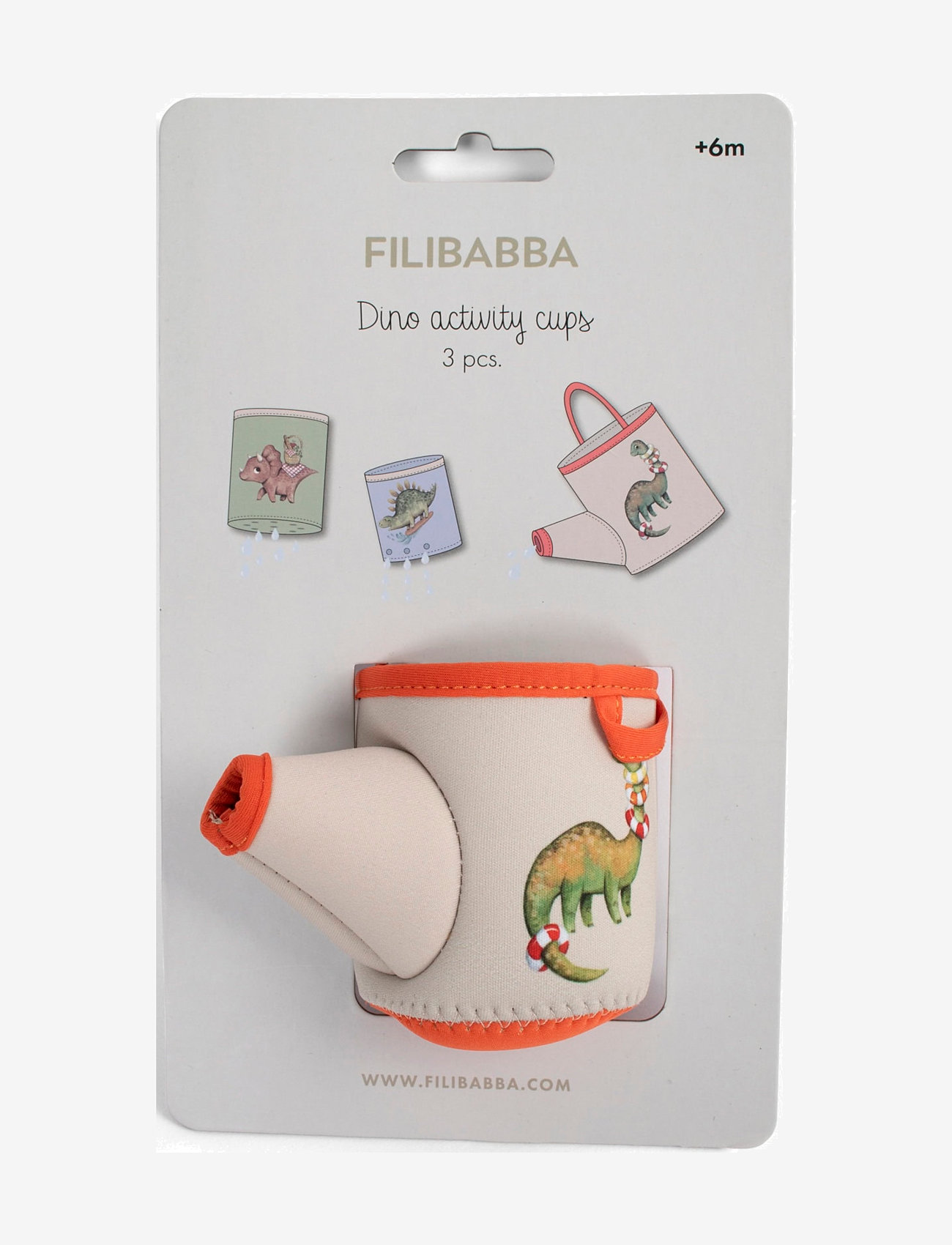 Filibabba - Neopren badelegetøj - Dinokopper - badelegetøj - multi coloured - 3