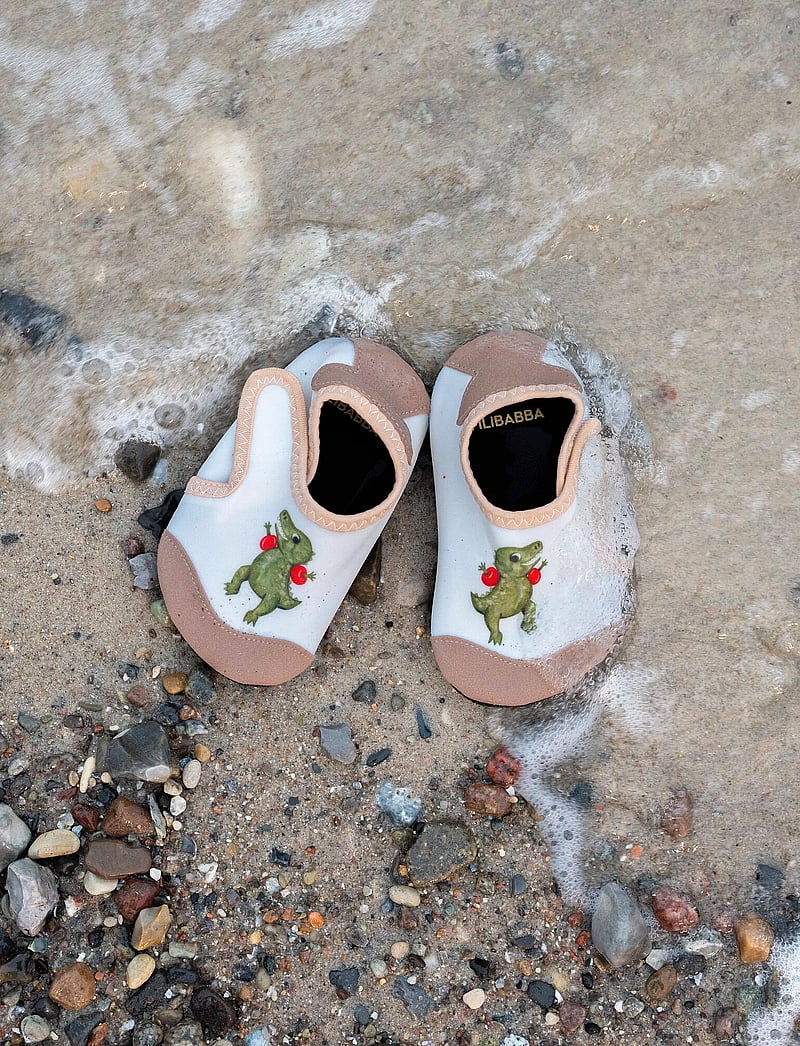 Filibabba - Badesko str. 28 -29 - Dino Beach - simutrustning - beige - 0