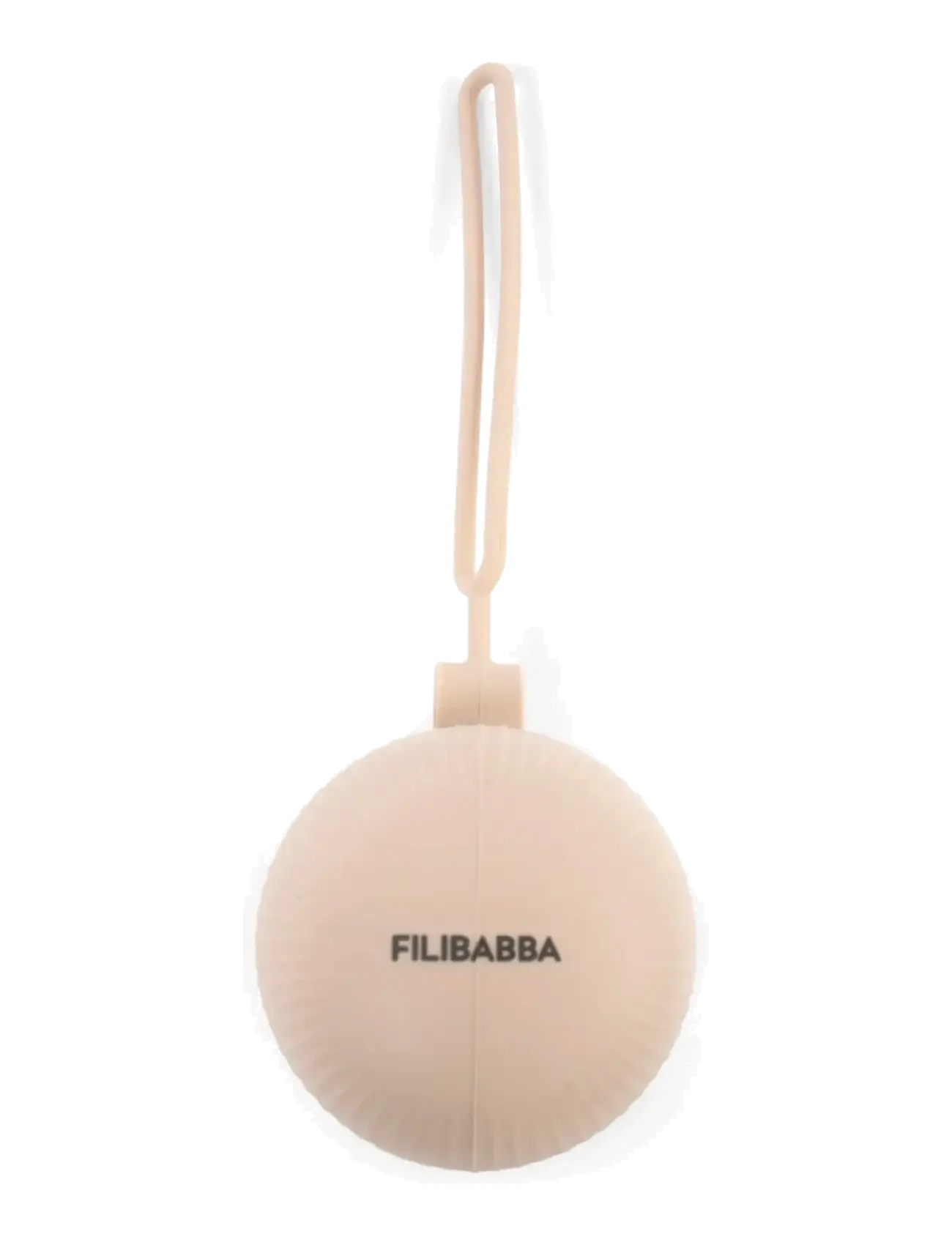 Filibabba Silicone pacifier storage - Offwhite - Väskaccessoarer - WHITE / beige