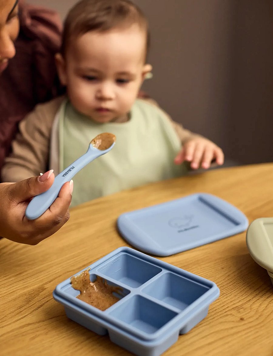 Filibabba - Silicone feeding spoons 3-pack - Ocean Mix - multi coloured - 2