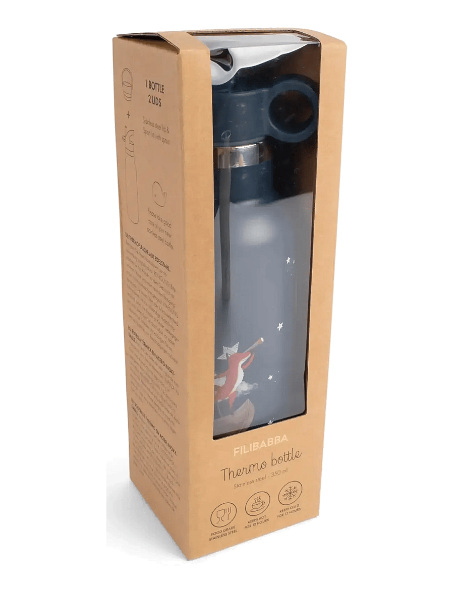 Filibabba - Stainless steel water bottle - Dreamy Adventurers - water bottles - multi coloured - 2
