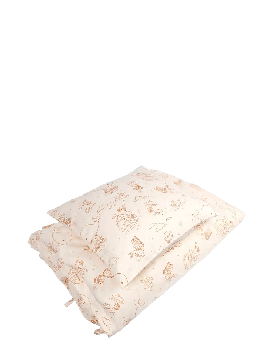 Filibabba - Junior bed linen GOTS (100x140 cm) - Dreamy Adventurers - bettwäsche-set - white - 1