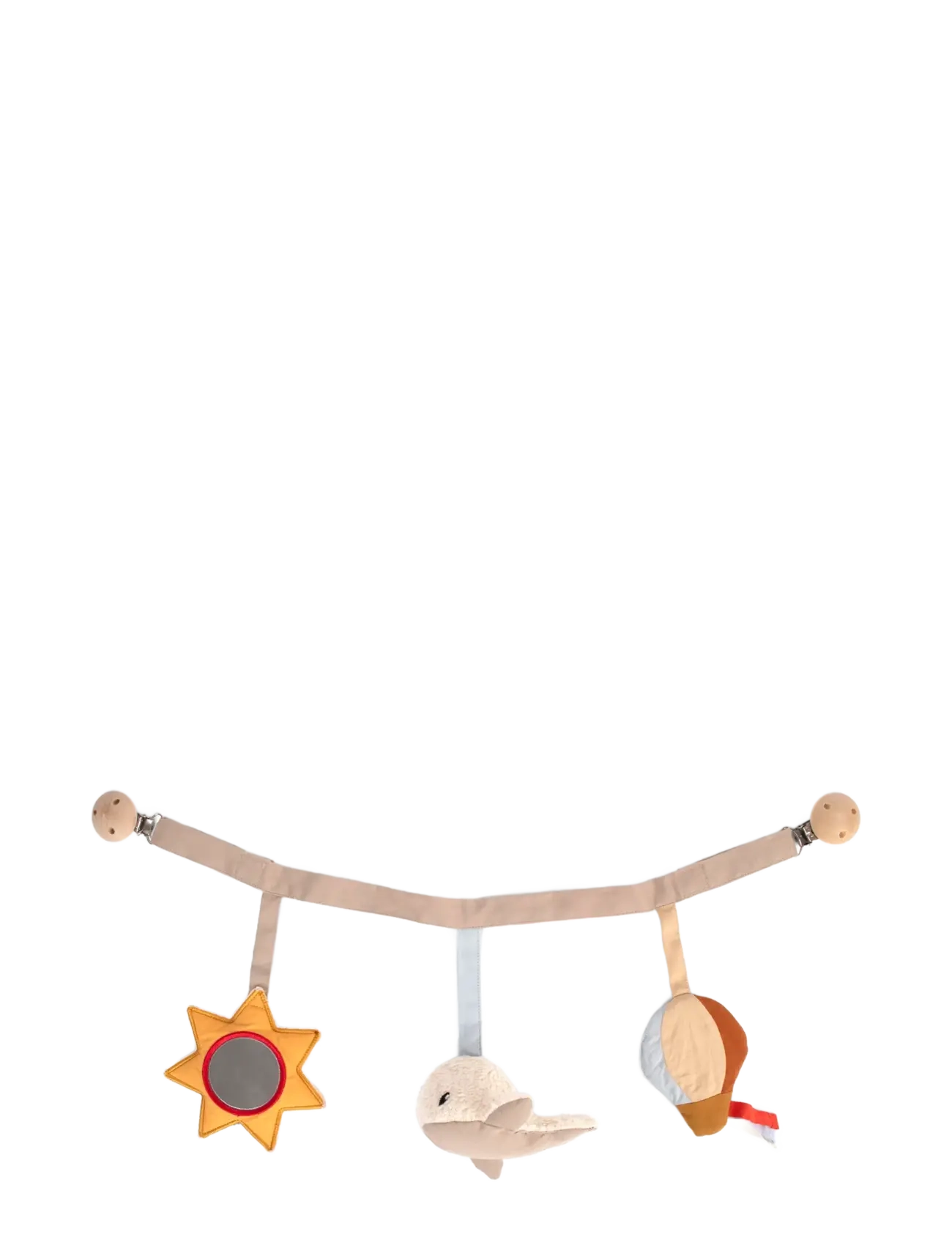 Filibabba Pram chain with charms - Dreamy Adventurers - FILIBABBA - MULTI COLOURED / beige