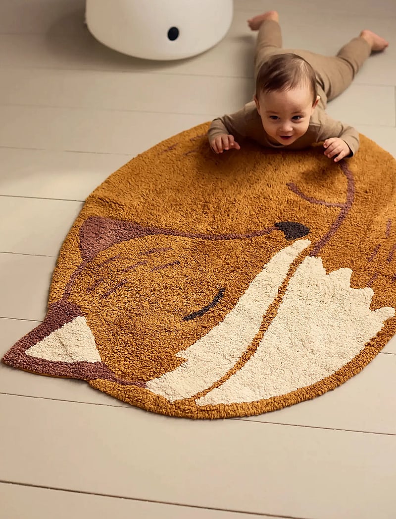 Filibabba - Tufted rug - Freya the fox - runde teppiche - multi coloured - 0