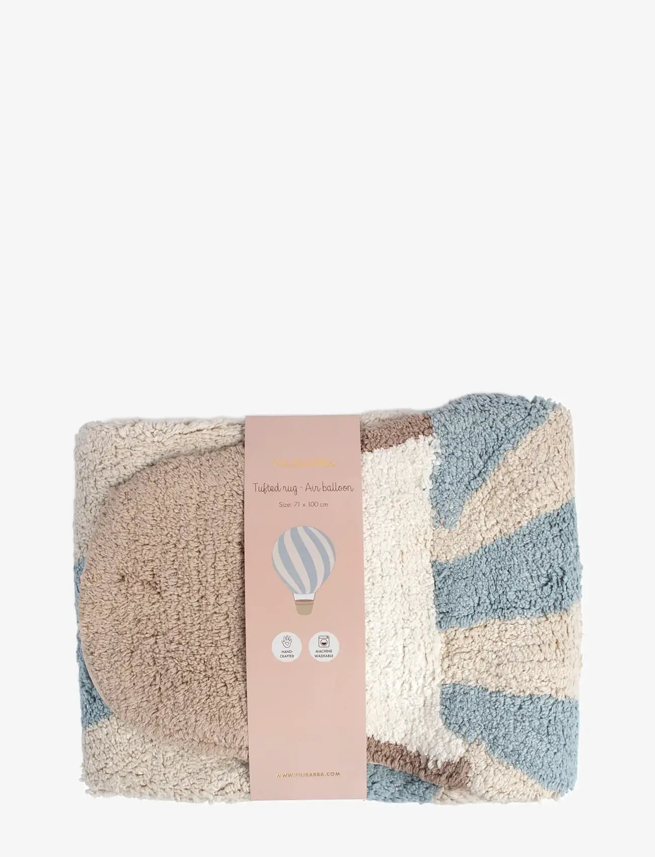 Filibabba - Tufted rug - Air balloon - Pearl Blue - multi coloured - 2