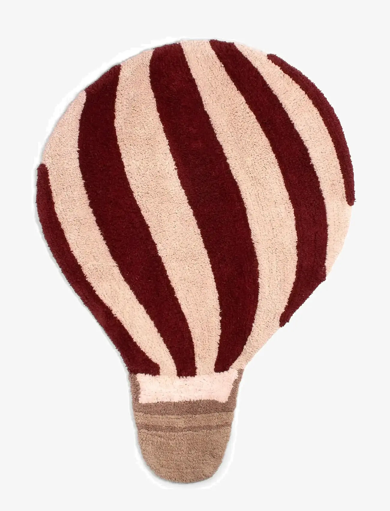 Filibabba - Tufted rug - Air balloon - Deeply Red - asymmetrische teppiche - multi coloured - 1