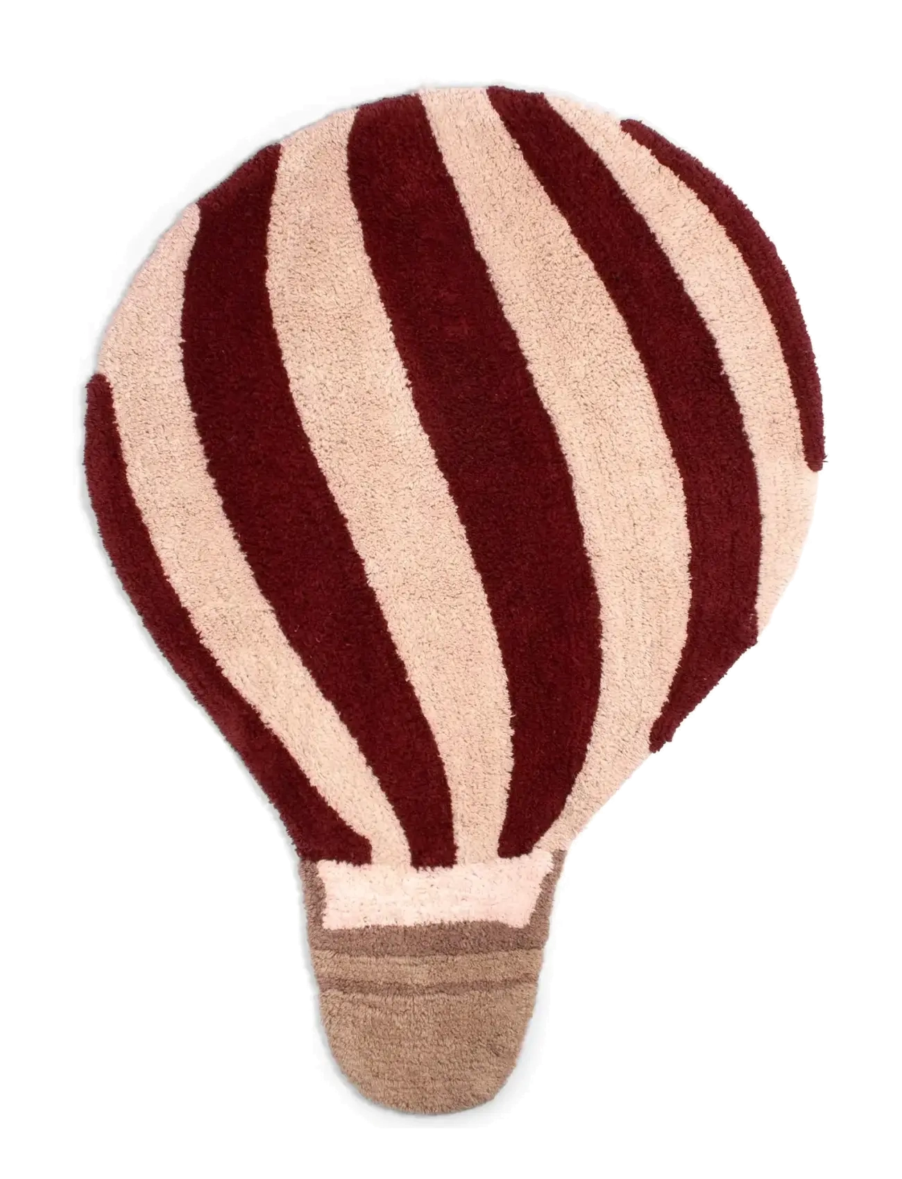 Filibabba Tufted rug - Air balloon - Deeply Red - FILIBABBA - MULTI COLOURED / multi