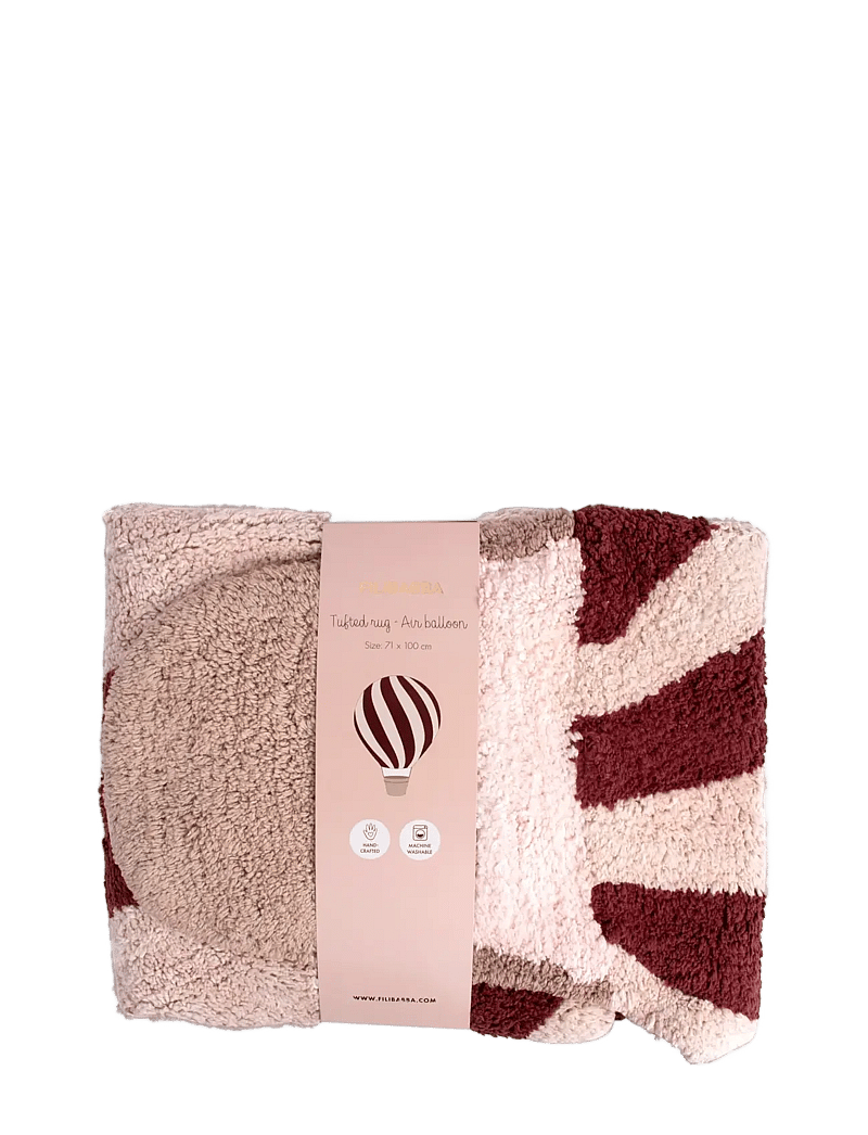 Filibabba - Tufted rug - Air balloon - Deeply Red - asymmetrische teppiche - multi coloured - 2