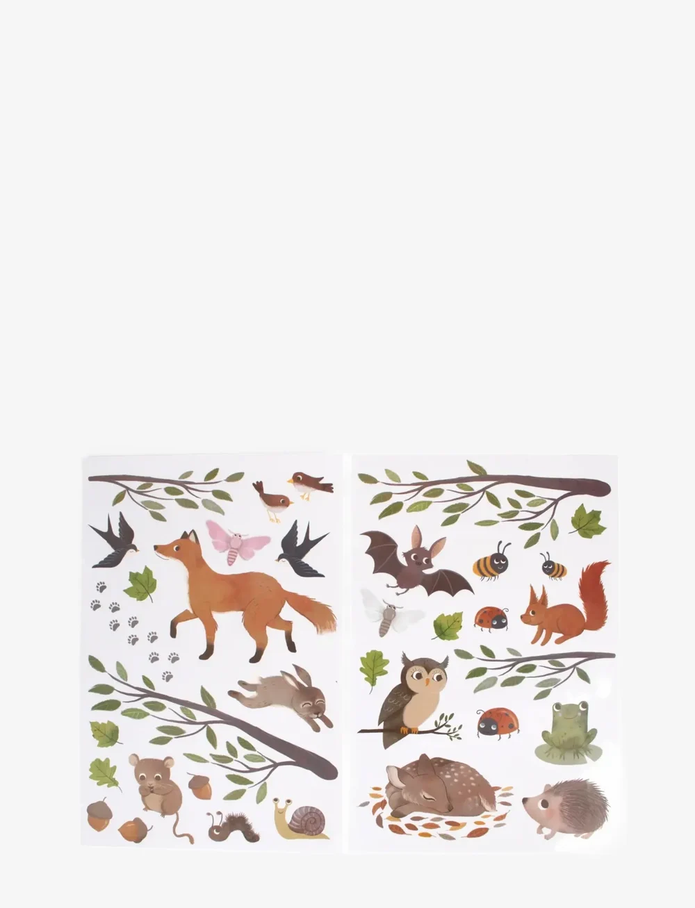 Filibabba - Wallstickers - Forest Friends - djur - multi coloured - 1