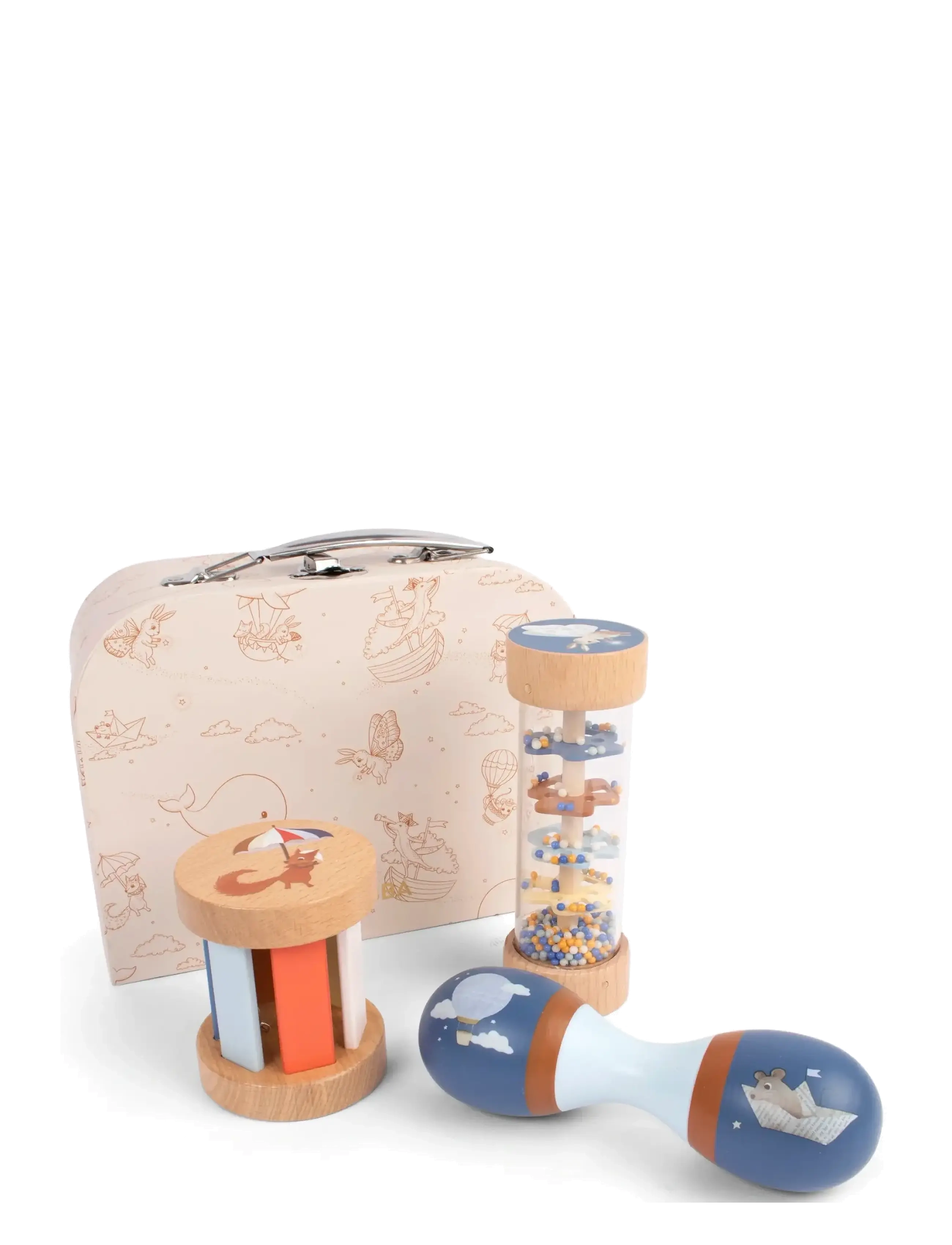 Filibabba Play set - My first wooden sensory toys - FILIBABBA - MULTI COLOURED / blue