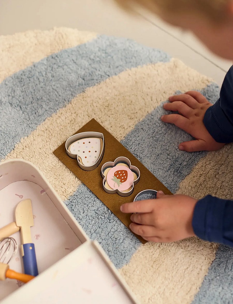Filibabba - Play set - Little Baker, wooden toys - aliments et gâteaux pour jouer - multi coloured - 0