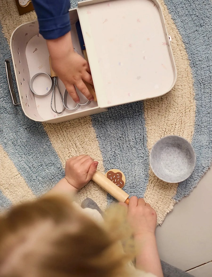 Filibabba - Play set - Little Baker, wooden toys - aliments et gâteaux pour jouer - multi coloured - 3