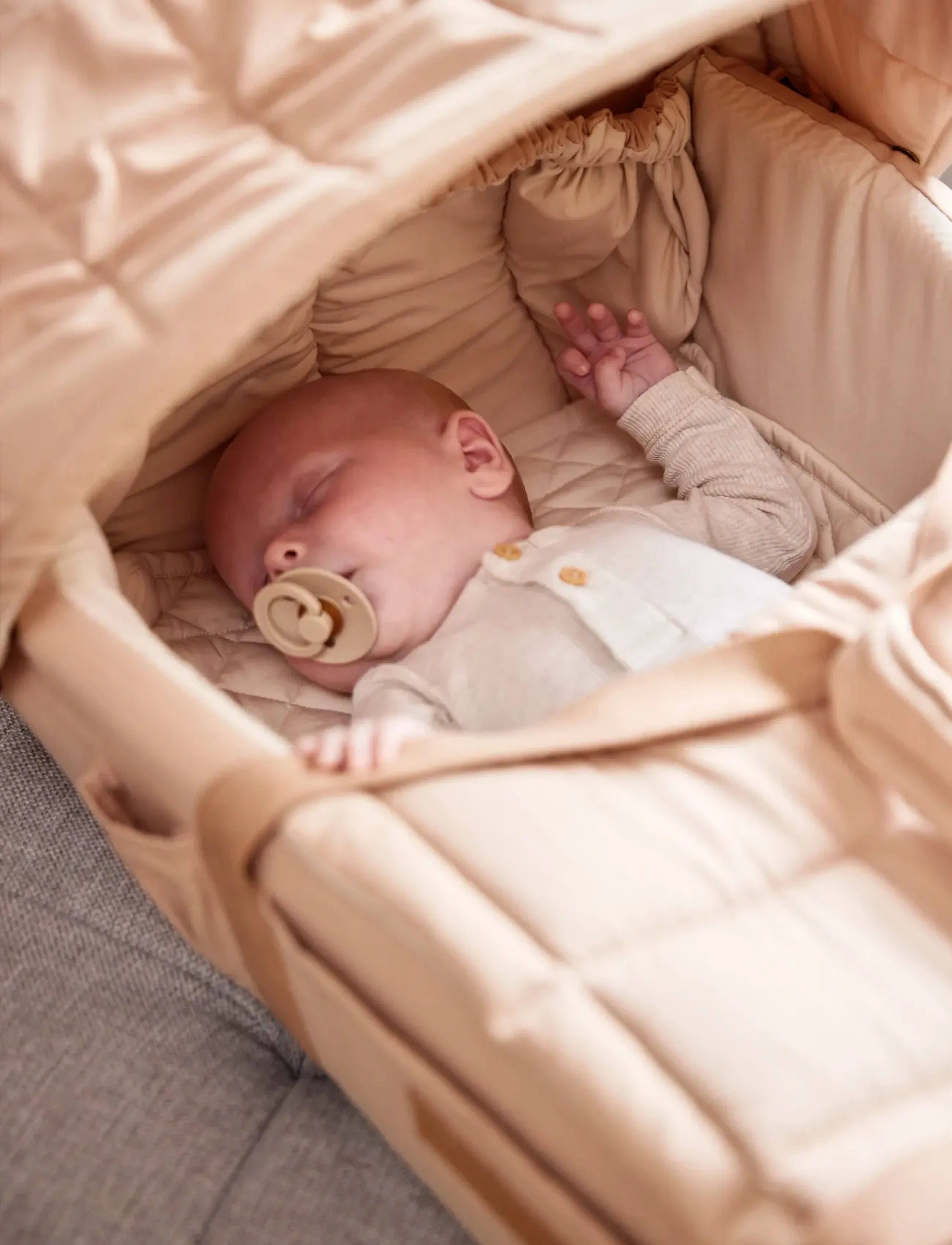 Filibabba - Frida Swift Lift 2.0 - Beige - babynester - beige - 4