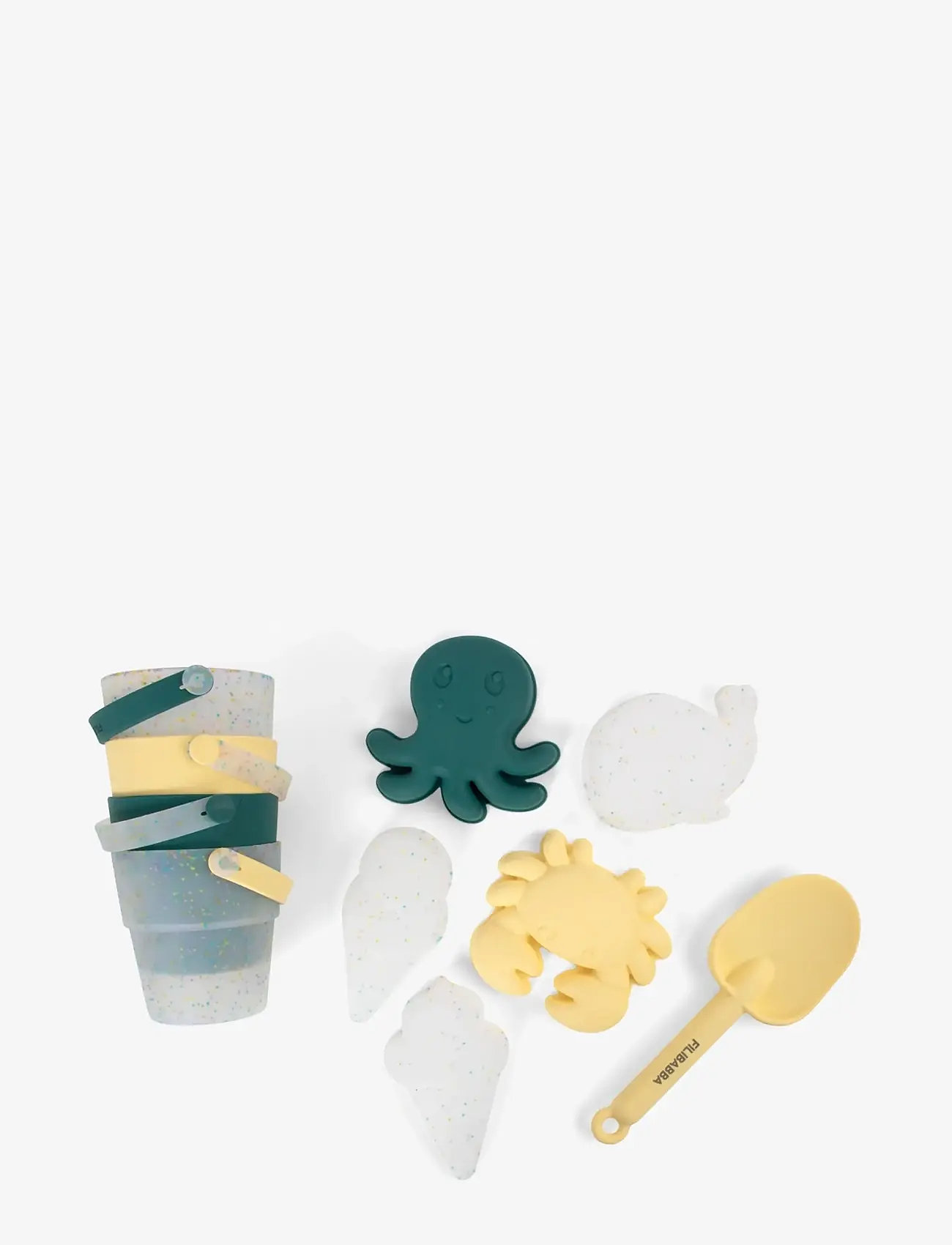 Filibabba - Silicone beach set – Confetti - sandspielzeug - multicolour - 0