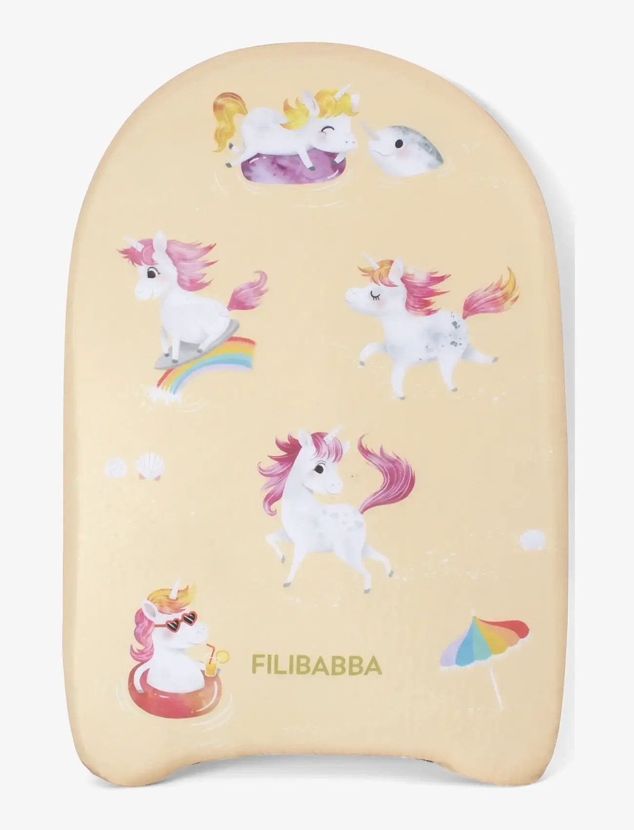Filibabba - Bodyboard – Unicorn Shores - schwimmzubehör - yellow - 1