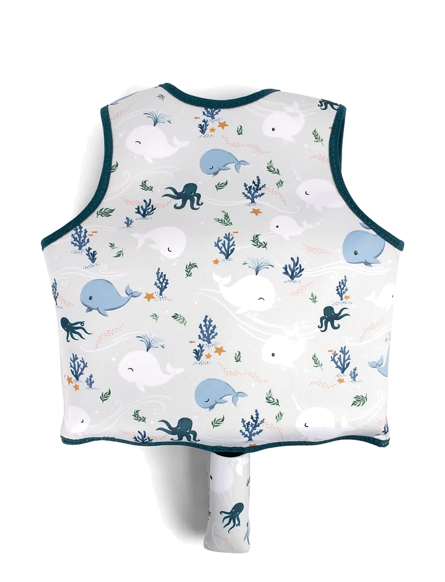 Filibabba - Swim vest 1-2 years – Christian's Whale Tales - accessoires de natation - yellow - 2