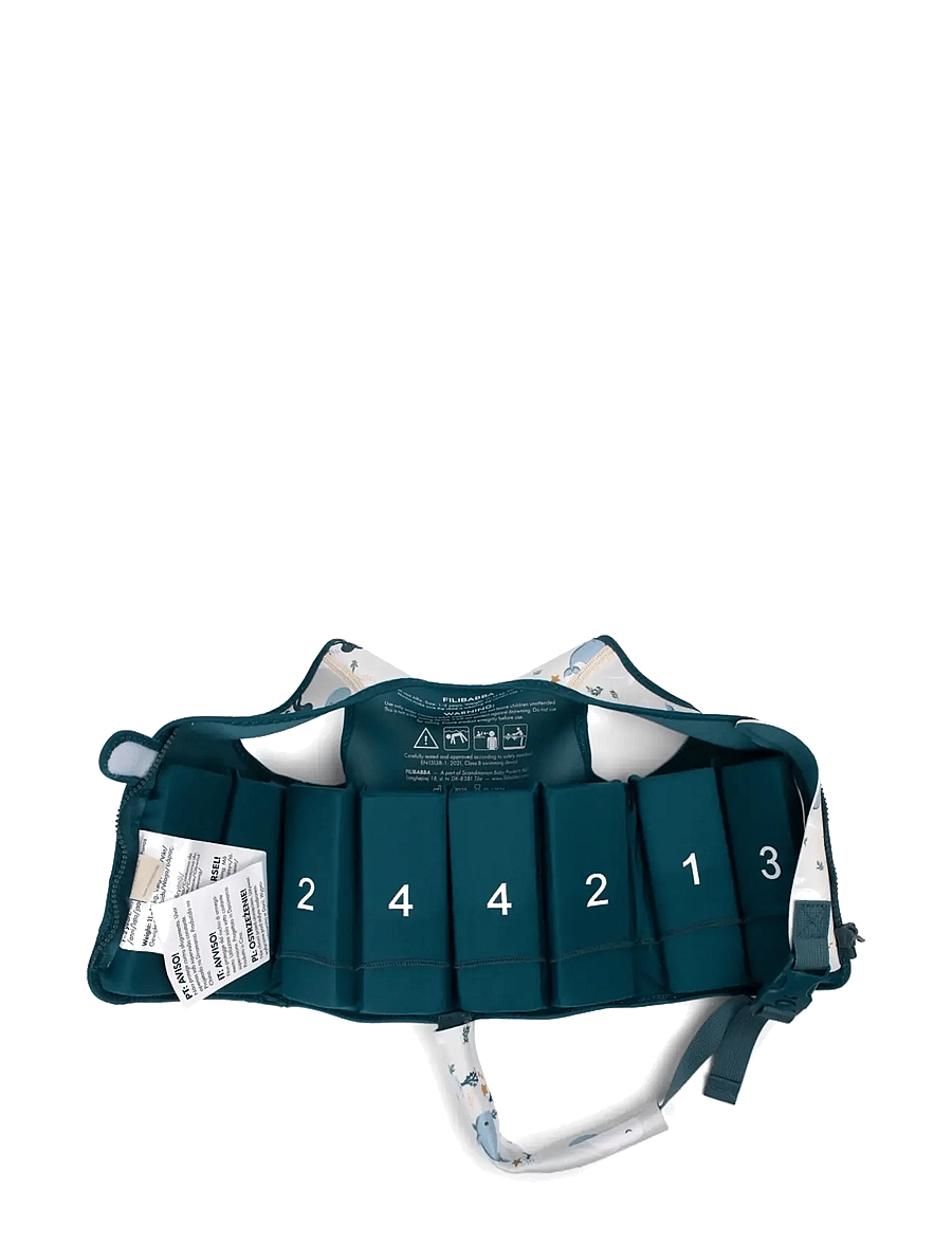 Filibabba - Swim vest 1-2 years – Christian's Whale Tales - accessoires de natation - yellow - 3