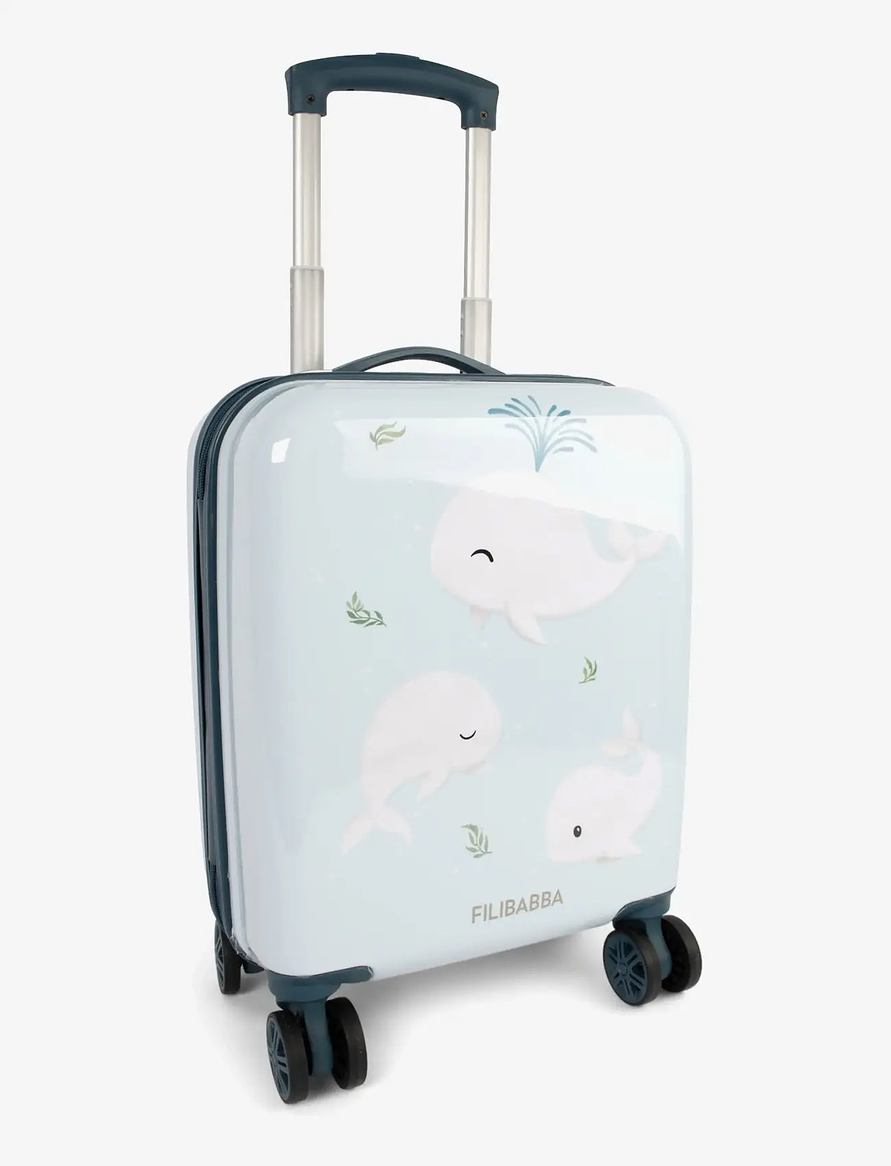 Filibabba - Suitcase – Christian's Whale Tales - blue - 0