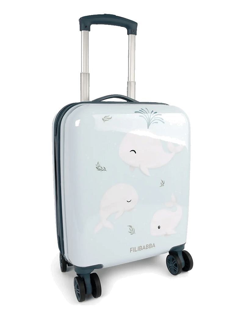 Filibabba - Suitcase – Christian's Whale Tales - blue - 0