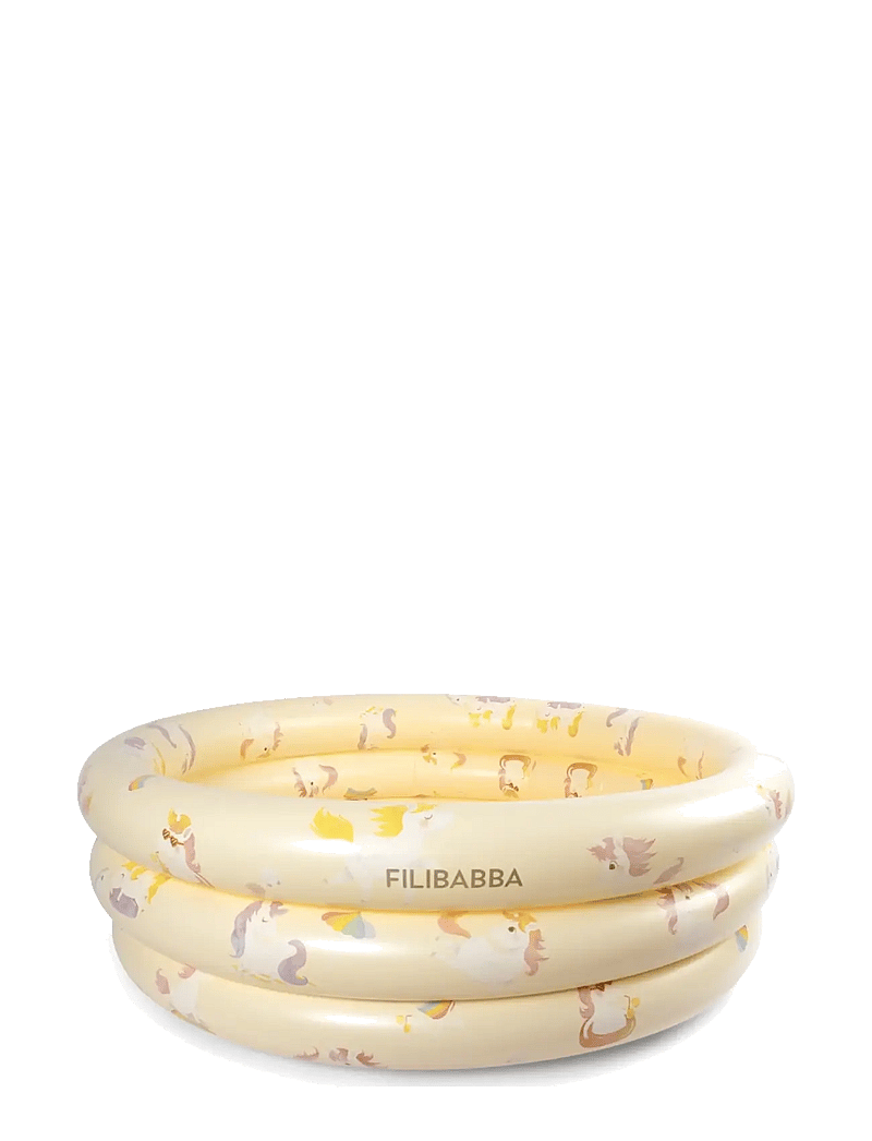 Filibabba - Pool 80 cm Alfie – Unicorn Shores - børnepools - yellow - 0
