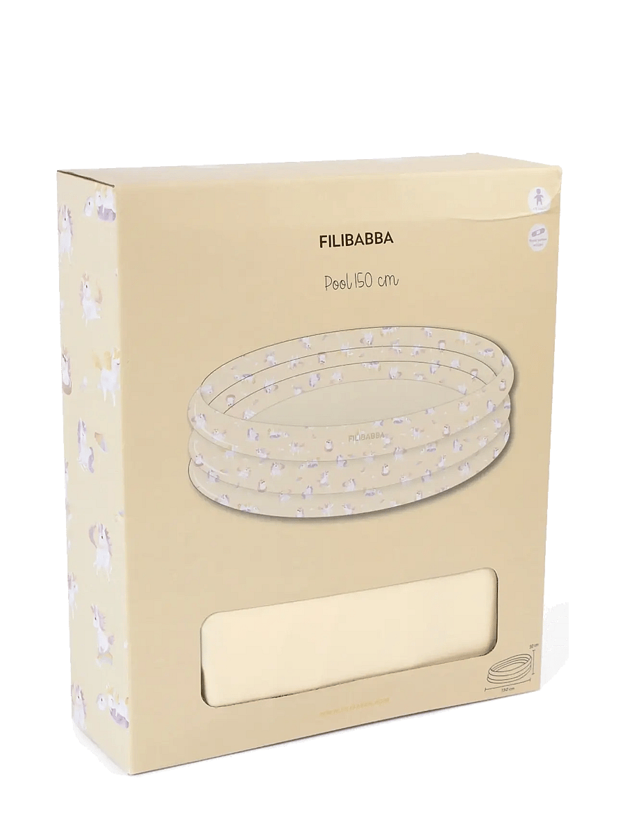 Filibabba - Pool 150 cm Alfie – Unicorn Shores - yellow - 1