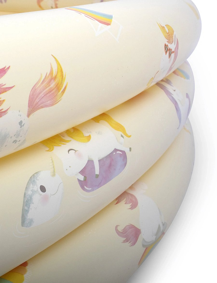 Filibabba - Pool 150 cm Alfie – Unicorn Shores - yellow - 2