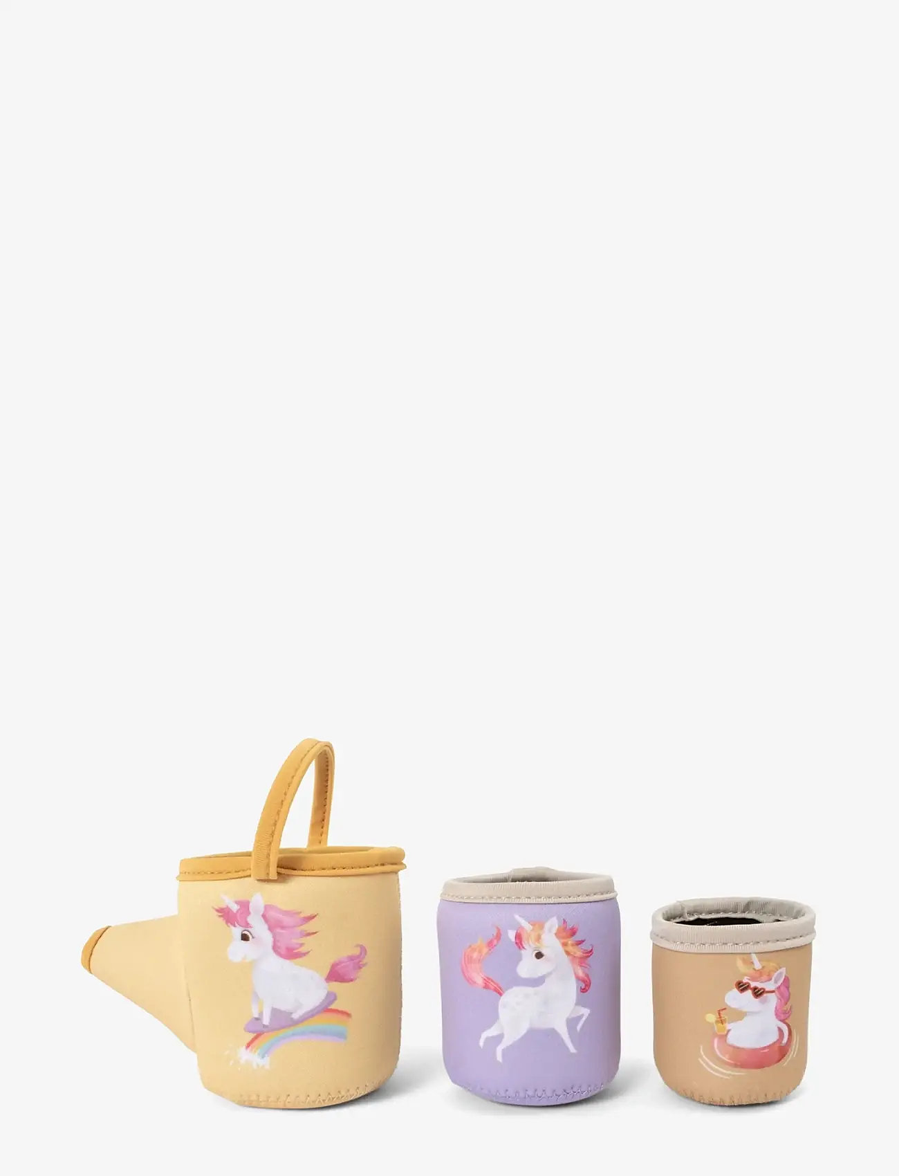Filibabba - Neoprene bath toys – Unicorn activity cups - accessoires de natation - multicolour - 1