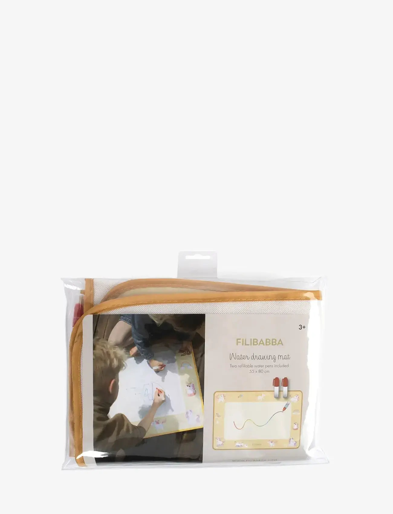 Filibabba - Water drawing mat – Unicorn Shores - joonistustahvlid - yellow - 2